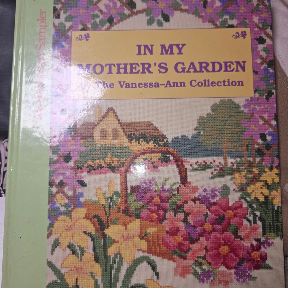 5 Vanessa Ann Collection Holidays In Cross-Stitch 1990-1993 Mother's Garden - Picture 6 of 9